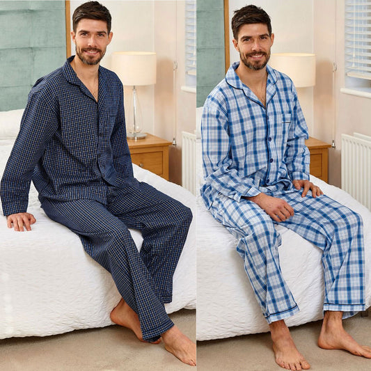 Champion Men's check cotton blend pyjamas